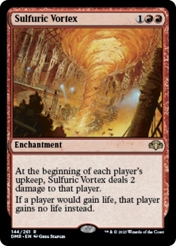 Sulfuric Vortex · 144 · Dominaria Remastered · Non-foil