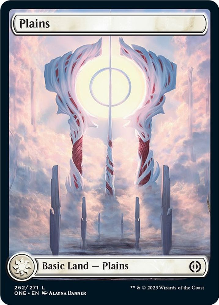 Plains (262) - Full Art · 262 · ONE · Non-foil