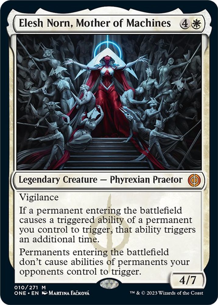 Elesh Norn, Mother of Machines · 10 · Phyrexia: All Will Be One · Non-foil