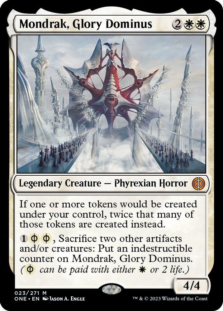 Mondrak, Glory Dominus · 23 · Phyrexia: All Will Be One · Non-foil