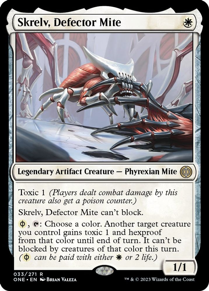 Skrelv, Defector Mite · 33 · Phyrexia: All Will Be One · Non-foil