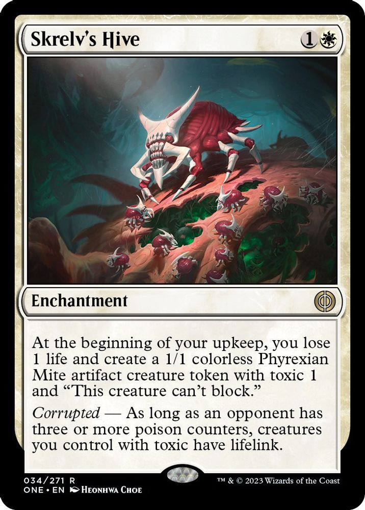 Skrelv's Hive · 34 · Phyrexia: All Will Be One · Non-foil