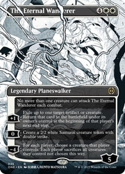 The Eternal Wanderer (Borderless) · 335 · Phyrexia: All Will Be One · Non-foil