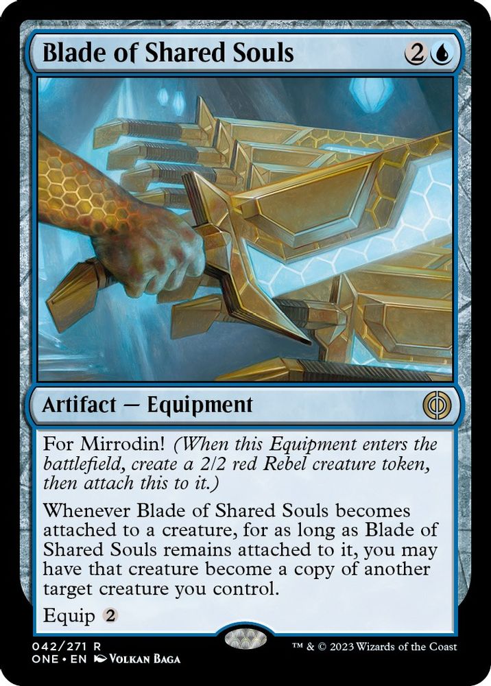Blade of Shared Souls · 42 · Phyrexia: All Will Be One · Non-foil