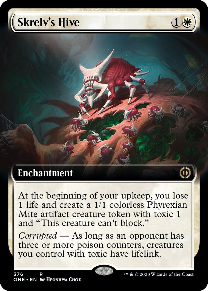 Skrelv's Hive (Extended Art) · 376 · ONE · Non-foil