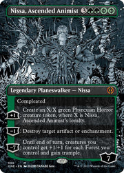 Nissa, Ascended Animist (Borderless) · 339 · Phyrexia: All Will Be One · Non-foil