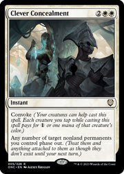Clever Concealment · 5 · Commander: Phyrexia: All Will Be One · Non-foil