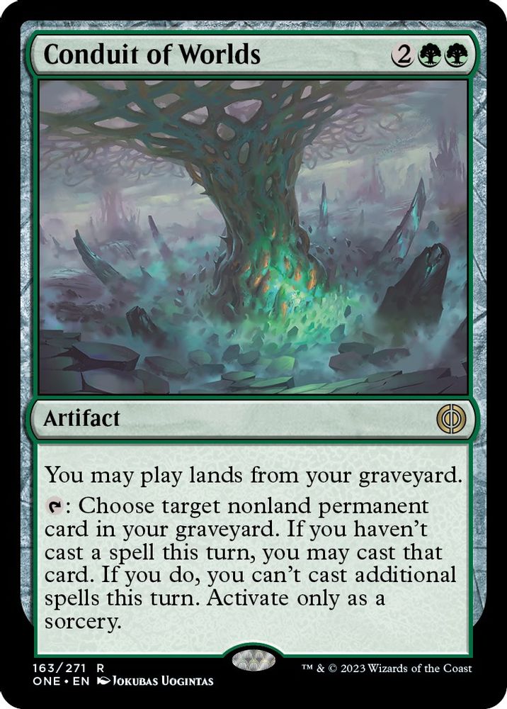 Conduit of Worlds · 163 · Phyrexia: All Will Be One · Non-foil