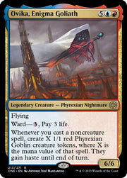 Ovika, Enigma Goliath · 213 · Phyrexia: All Will Be One · Non-foil
