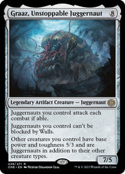 Graaz, Unstoppable Juggernaut · 229 · Phyrexia: All Will Be One · Non-foil