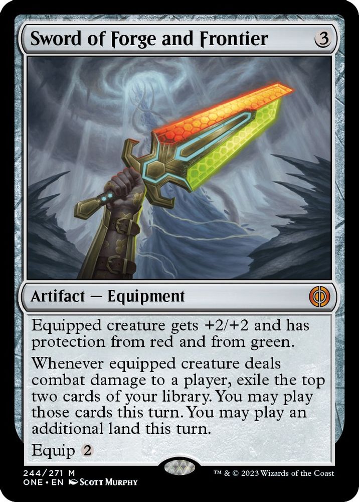 Sword of Forge and Frontier · 244 · Phyrexia: All Will Be One · Non-foil