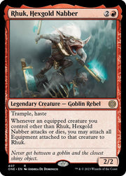 Rhuk, Hexgold Nabber · 407 · Phyrexia: All Will Be One · Non-foil