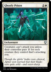 Ghostly Prison · 71 · Commander: Phyrexia: All Will Be One · Non-foil