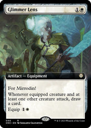 Glimmer Lens (Extended Art) · 44 · Commander: Phyrexia: All Will Be One · Non-foil