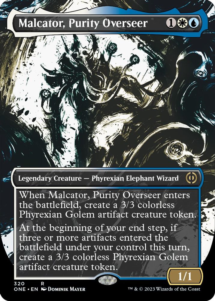 Malcator, Purity Overseer (Showcase) · 320 · Phyrexia: All Will Be One · Non-foil