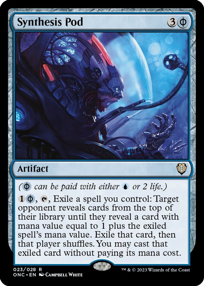 Synthesis Pod · 23 · Commander: Phyrexia: All Will Be One · Non-foil