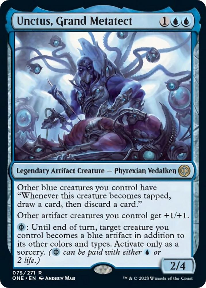 Unctus, Grand Metatect · 75 · Phyrexia: All Will Be One · Non-foil