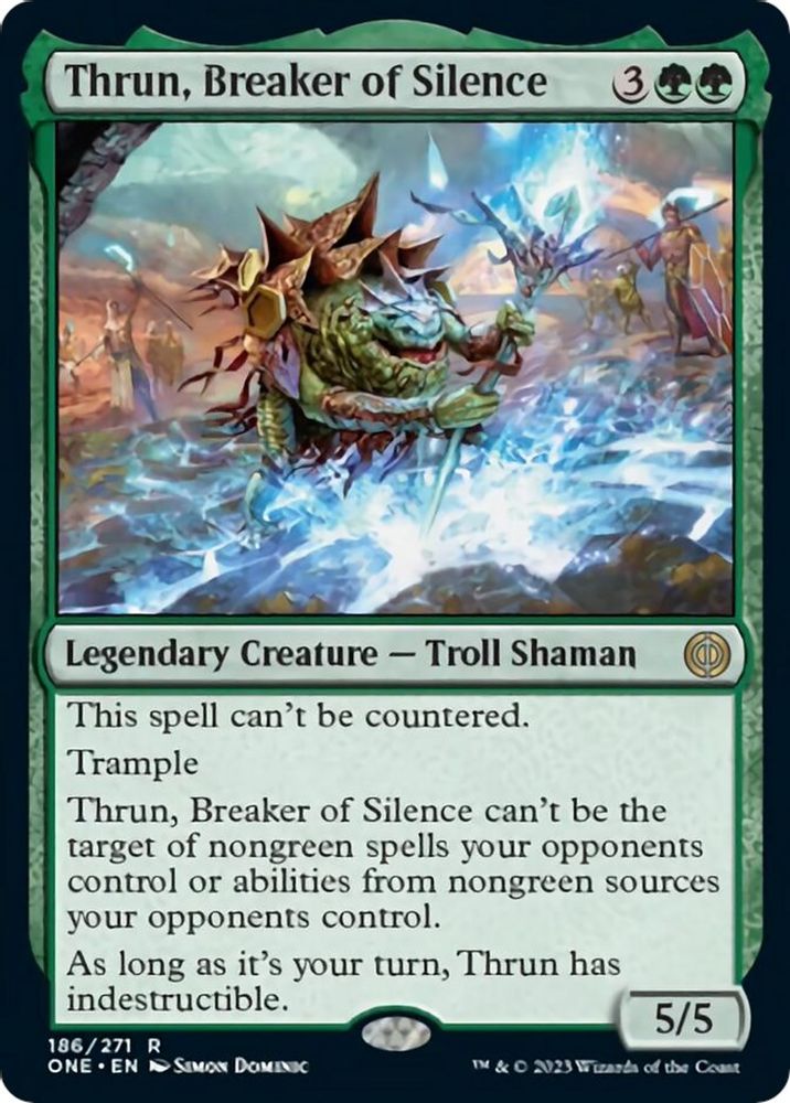 Thrun, Breaker of Silence · 186 · Phyrexia: All Will Be One · Non-foil
