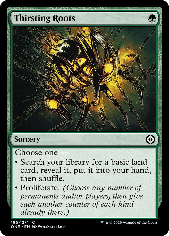 Thirsting Roots · 185 · ONE · Foil