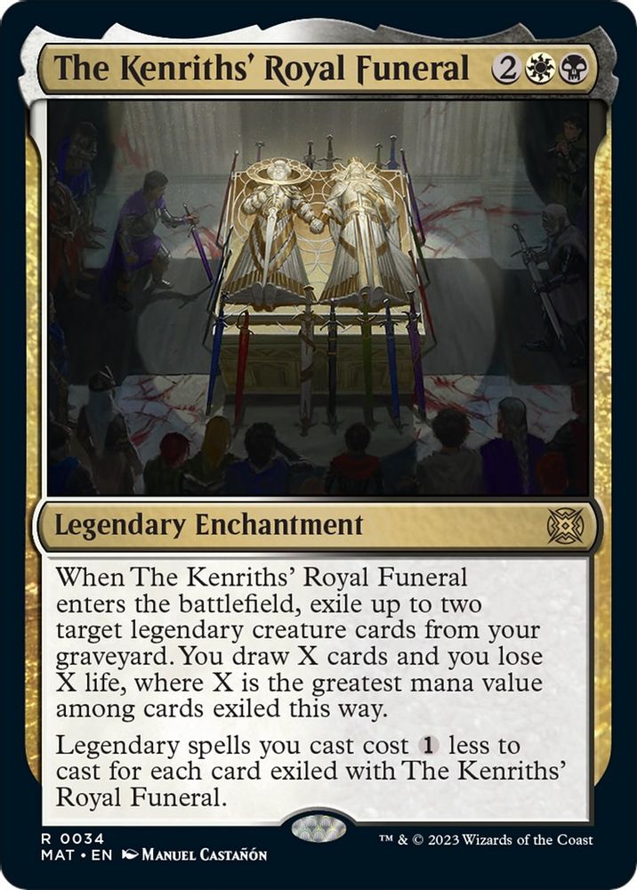 The Kenriths' Royal Funeral · 34 · March of the Machine: The Aftermath · Foil