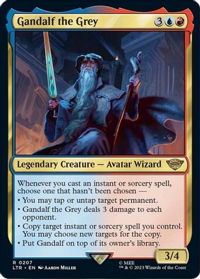Gandalf the Grey · 207 · LTR · Foil