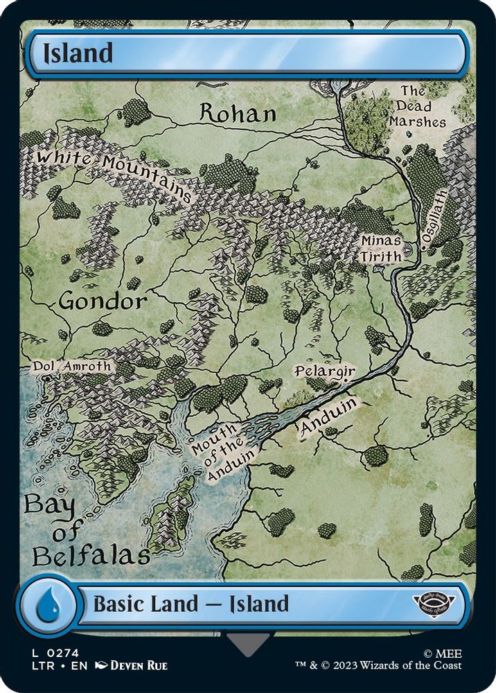 Island (0274) · 274 · LTR · Non-foil