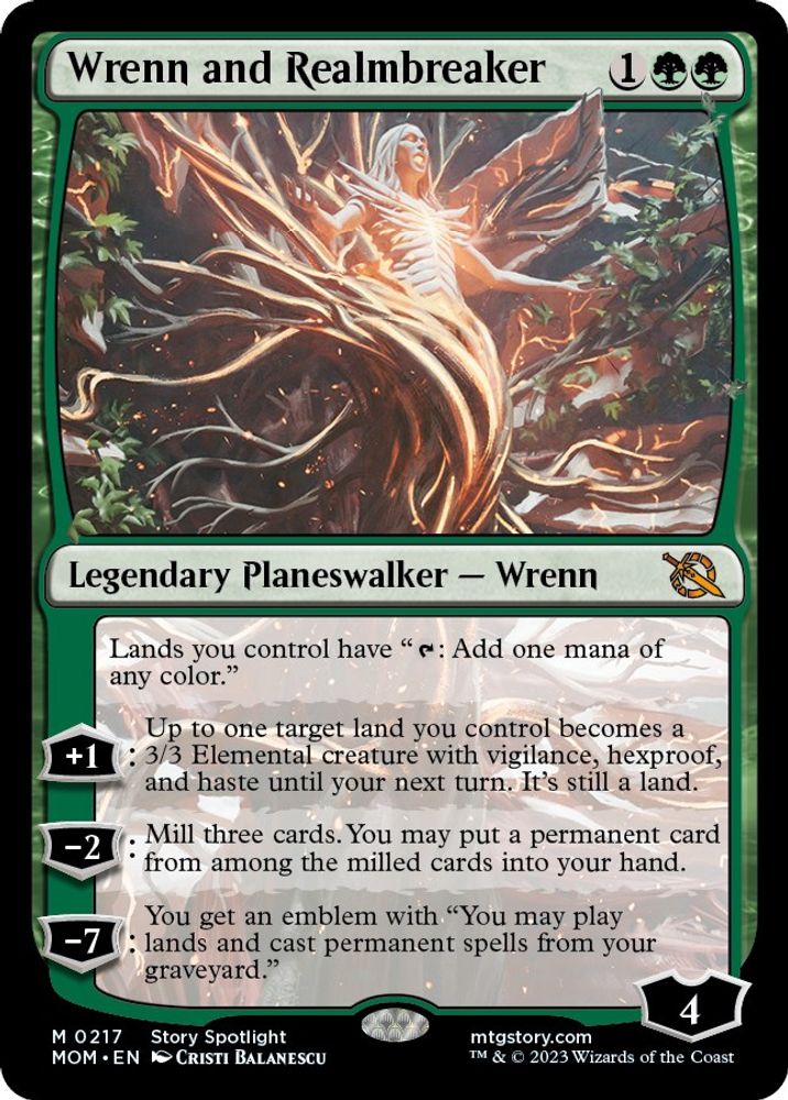 Wrenn and Realmbreaker · 217 · MOM · Non-foil