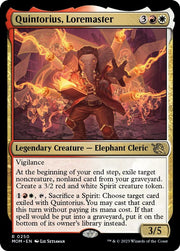 Quintorius, Loremaster · 250 · MOM · Non-foil