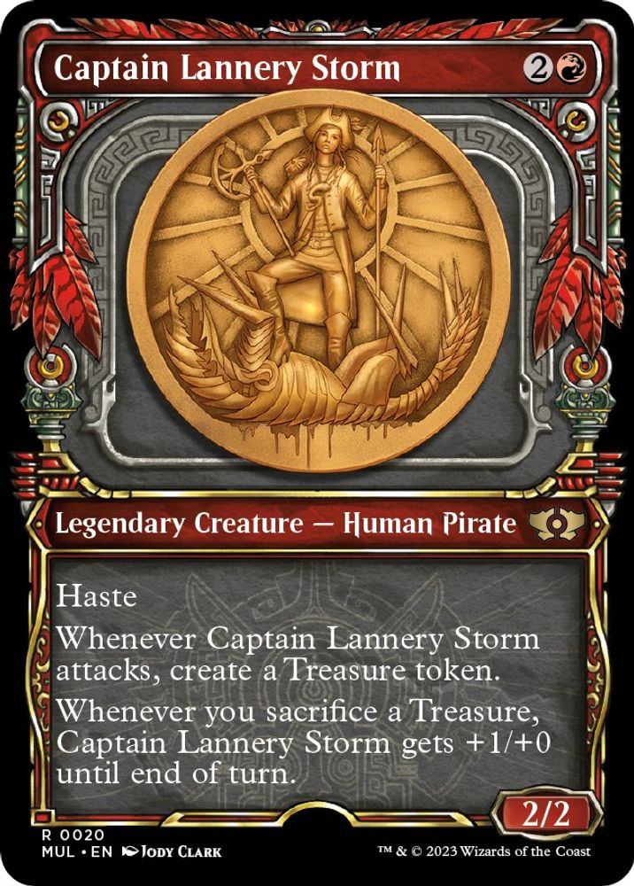 Captain Lannery Storm · 20 · March of the Machine: Multiverse Legends · Non-foil