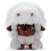 Pokémon I Choose You! - 5" Wooloo Plush - Soft white and brown Wooloo plush with fluffy wool texture and embroidered eyes, 5 inches tall.