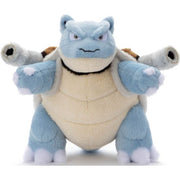 Pokémon I Choose You! - 8.6" Blastoise Plush - Blue and beige Blastoise plush with two water cannons, soft fabric, 8.6 inches tall.