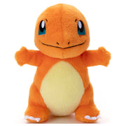 Pokémon I Choose You! - 7" Charmander Plush - 7-inch plush Charmander with bright orange body, cream belly, blue eyes, and stitched smile.