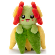 Pokémon I Choose You! - 7" Bellossom Plush - 7-inch Bellossom plush with green body, red and yellow flower petals, smiling face, and soft fabric.