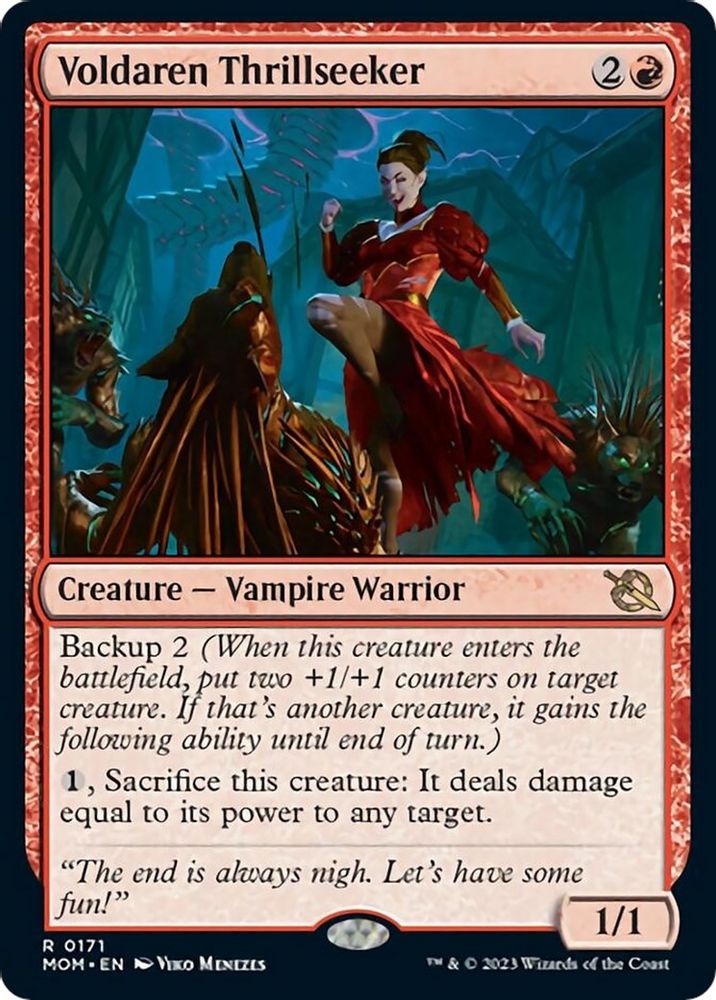 Voldaren Thrillseeker · 171 · MOM · Non-foil