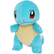 Pokémon All Star Collection - Squirtle Plush, 6" - Soft blue Squirtle plush with cream-colored shell front and embroidered red eyes, 6 inches tall.