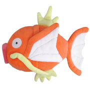 Pokémon All Star Collection - Magikarp Plysh, 4.5" - Small plush Magikarp toy in bright orange with white fins and yellow accents, soft fabric surface.