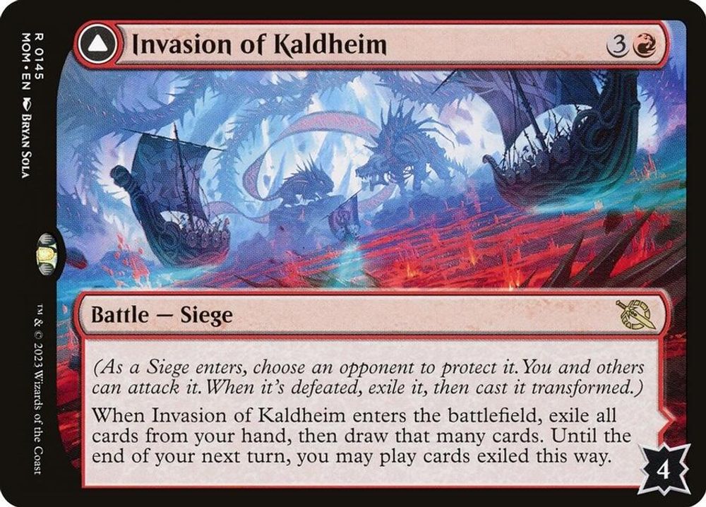 Invasion of Kaldheim · 145 · March of the Machine · Foil