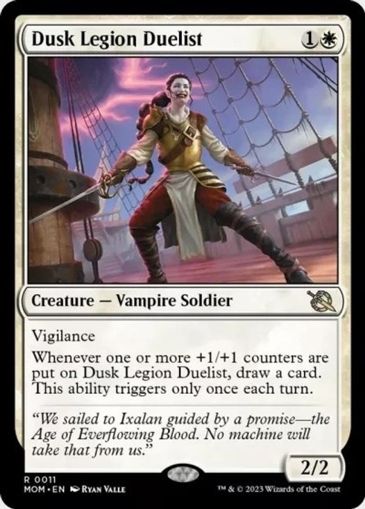 Dusk Legion Duelist · 11 · March of the Machine · Non-foil