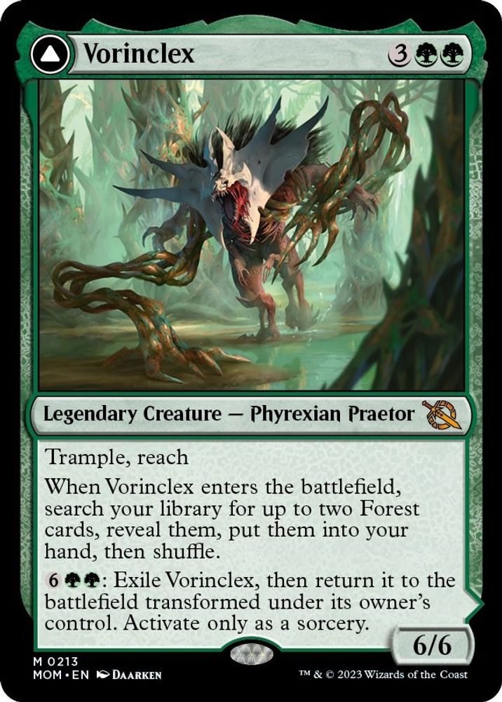 Vorinclex · 213 · March of the Machine · Non-foil