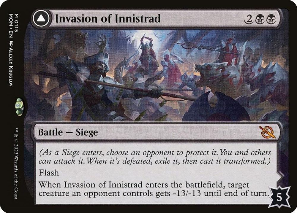 Invasion of Innistrad · 115 · MOM · Non-foil