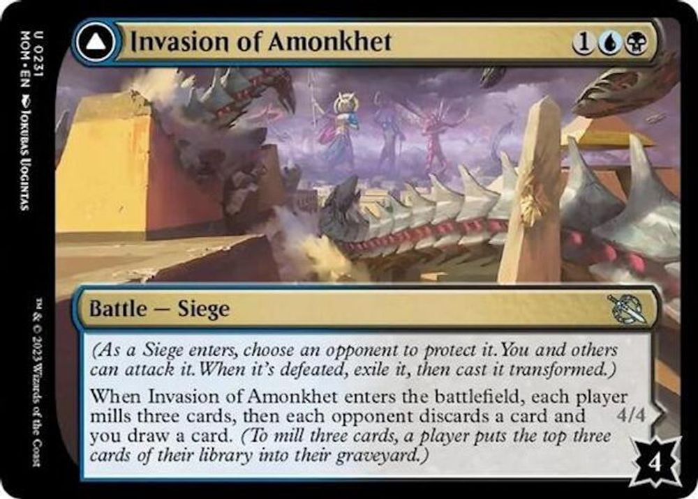 Invasion of Amonkhet · 231 · MOM · Foil