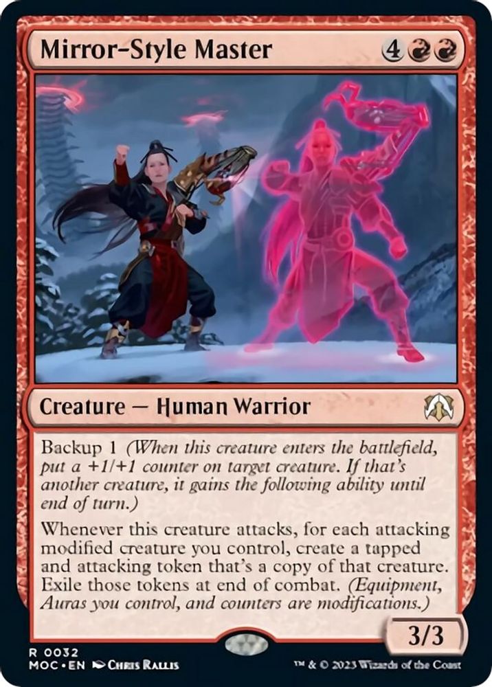 Mirror-Style Master · 32 · Commander: March of the Machine · Non-foil