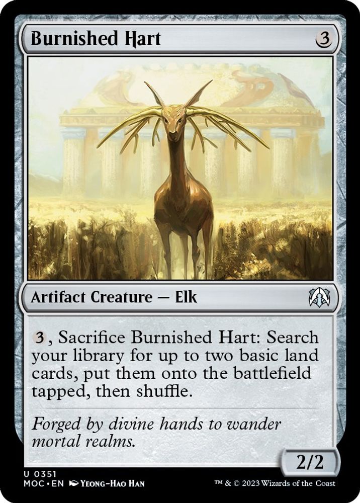 Burnished Hart · 351 · MOC · Non-foil