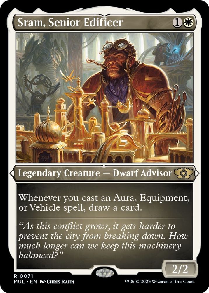 Sram, Senior Edificer · 71 · MUL · Etched Foil