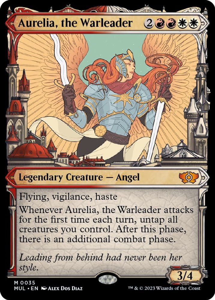 Aurelia, the Warleader · 35 · March of the Machine: Multiverse Legends · Non-foil