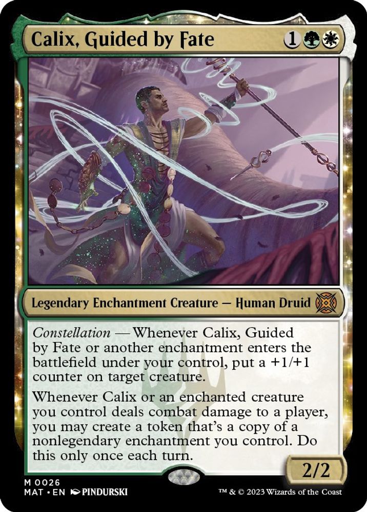 Calix, Guided by Fate · 26 · March of the Machine: The Aftermath · Non-foil
