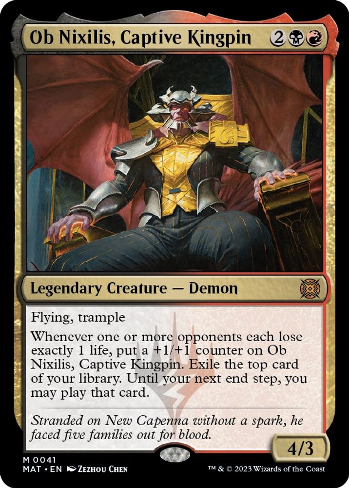 Ob Nixilis, Captive Kingpin · 41 · MAT · Non-foil