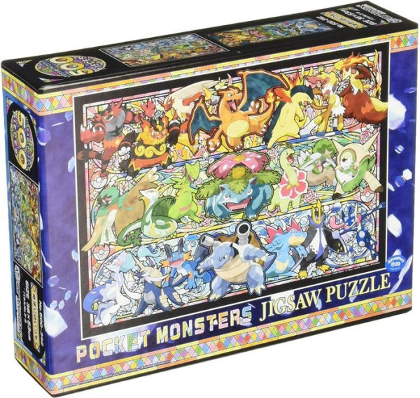 Puzzle: Pokémon "It always begins with..." (500 pieces) (PREORDER) - Colorful 500-piece Pokémon jigsaw puzzle box featuring classic starter Pokémon and vibrant artwork.