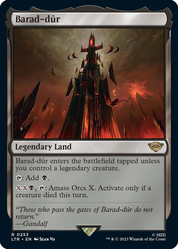 Barad-dur · 253 · LTR · Non-foil