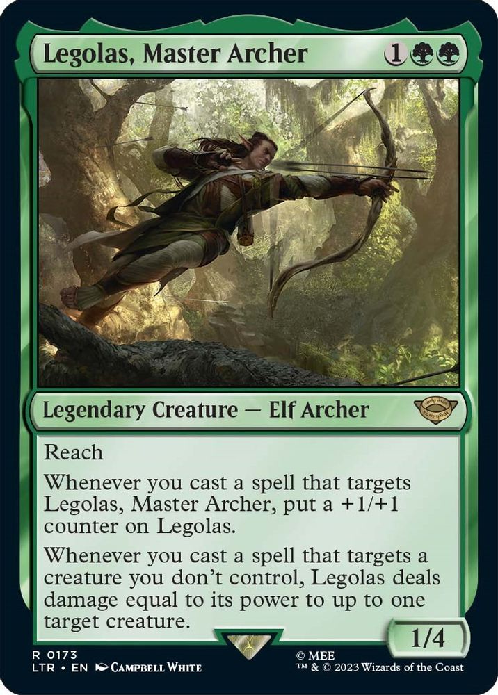Legolas, Master Archer · 173 · LTR · Non-foil